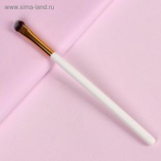 4430208 Кисть для макияжа, 18 см, цвет белый