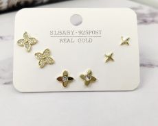 Комплект сережек