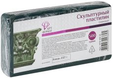 Пластилин скульптурный АРТформат 500 г оливковый