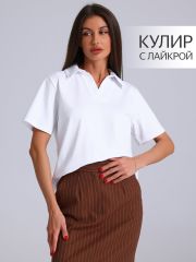 533347 Апрель Футболка белый