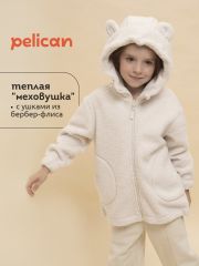 472617 PELICAN Куртка Молочный