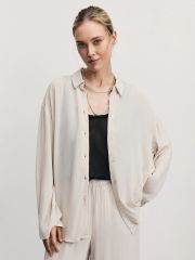 535054 ZARINA Блузка молочный