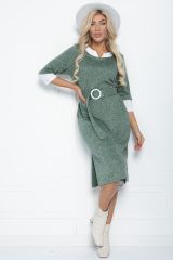 П11486 LT Collection Платье светло-зеленый