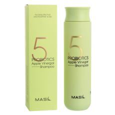 Masil Шампунь для волос от перхоти с яблочным уксусом / 5 Probiotics Apple Vinegar Shampoo, 300 мл