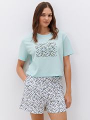 486694 Omsa Пижама Menta/Multicolor (Мультиколор)