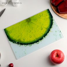 3259609 Доска разделочная Доляна «Сочный лайм», 30×20 см