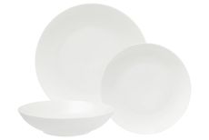 Сервиз обеденный, 6 перс, 18 пр, фарфор P, белый, White Basics, 63222