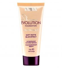 029461 LUXVISAGE. Крем тональный Skin EVOLUTION soft matte blur effect, тон 40 Cool beige, 35мл