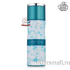 Дезодорант Fragrance World Cotton (ОАЭ)