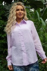 532730 LT Collection Рубашка лавандовый
