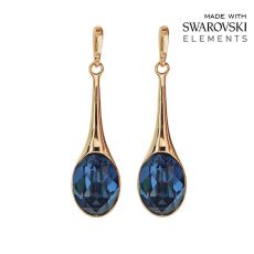 Серьги с кристаллами Swarovski