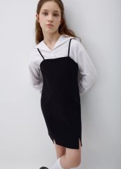 SL5808050706 черный Платье для девочек Sela