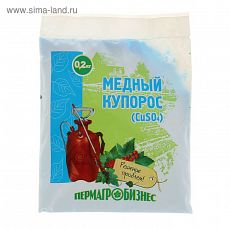 1971089 Удобрение Медный купорос, 200 гр