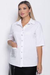 444469 LT Collection Рубашка белый