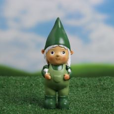Садовая фигура из полистоуна «Гном Лили», 18×7×6 см