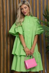 532678 LT Collection Платье ярко-зелёный