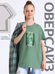 529932 Апрель Футболка зеленый
