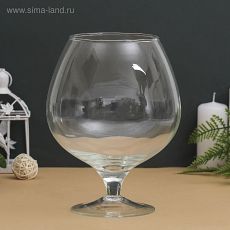 2814343 Бокал-ваза "Роджер" d-10х14х19 см на плитке, малый 1,8л