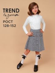 SP281 Соль&Перец Юбка серый