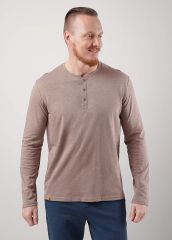 494727 CLEVER Джемпер св.коричневый