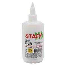 9210780 Клей ПВА 125г STAFF 