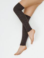 scaldamuscolo JACQUARD VAR. 4 480 (гетры косичка) Minimi Гетры Mineral Melange (Серый)