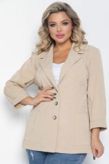 495663 LT Collection Жакет светло-бежевый