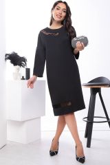 П7618 LT Collection Платье чёрный