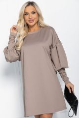 П11362 LT Collection Платье капучино