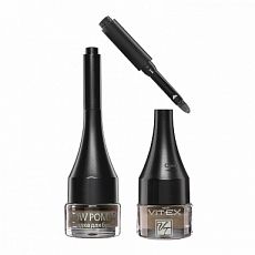 028485 VITEX. Помадка для бровей BROW POMADE, тон 23 Dark brunette