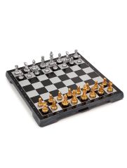 Шахматы магнитные 28×28 см, король h=4.9 см, пешка h=2.4 см