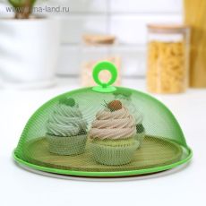 148363 Крышка-сетка для продуктов Доляна «Вкус», d=28 см, цвет МИКС