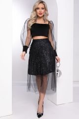 К8038 LT Collection Костюм чёрный
