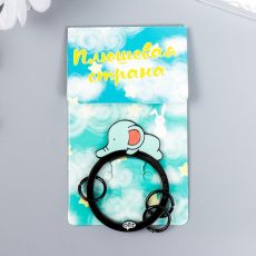 Брелок-ключница металл 
