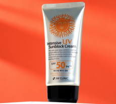 Интенсивный солнцезащитный крем для лица 3W CLINIC Intensive UV Sun Block Cream SPF50+/PA+++, 70 мл 4990916
