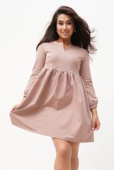 538174 ОПТМОДА Платье Кофейный