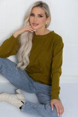Б12168-12 LT Collection Джемпер жёлто-зелёный