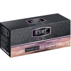 «ETRE», «Earl Grey» черный с бергамотом, 25 пакетиков, 50 гр