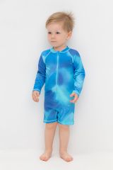 CROCKID Купальник ТК 16017/1н ФВ голубой спрей
