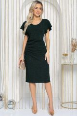 П12002 LT Collection Платье изумрудный