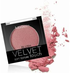 027490 Belor Design. Румяна Velvet Touch, тон 104 (розово-бежевый)