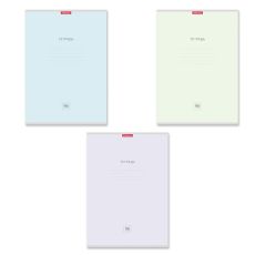 9444108 Тетрадь А4, 96 листов в клетку на скобе ErichKrause Pastel 