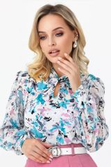 456326 RISE Блузка Молочный