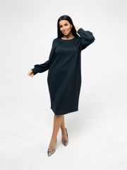 НФ-00155443 Текс-плюс Платье Зеленый