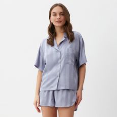 Пижама женская (рубашка и шорты) KAFTAN SILK 