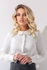468029 RISE Блузка Молочный