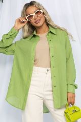 521349 LT Collection Рубашка зелёный