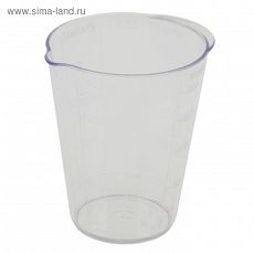 1090024 Мерный стакан, 250 мл, цвет прозрачный