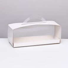 Кондитерская упаковка под пирожное, 26×10×10 см