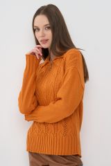 7242-40306-1800445 Джемпер NEWVAY Абрикосовый пунш